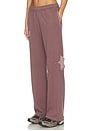 view 3 of 6 X Bella Hadid On Your Way Back To Yourself Sweatpants in Peppercorn