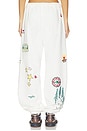 view 4 of 6 PANTALÓN DEPORTIVO SWEATPANT in Cream