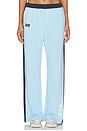 view 2 of 6 Mayfair Athletic Dept. Wide Leg Sweatpant in Light Blue