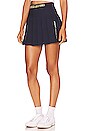 view 1 of 5 THE MAYFAIR ART CLUB Tennis Skirt in Navy
