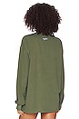 view 3 of 4 DON'T WAIT TO CELEBRATE Small Wins Long Sleeve Tee in Sage Green
