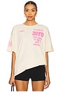 view 2 of 6 It Costs $0 Oversized Boyfriend Tee in Cream