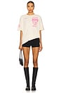 view 6 of 6 It Costs $0 Oversized Boyfriend Tee in Cream