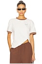 view 2 of 6 You Are Enough Fitted Tee in White