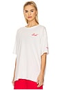 view 3 of 5 Rich in Life Oversized Tee in White
