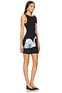 view 2 of 4 Swan Mini Dress in Black