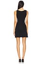 view 4 of 4 Swan Mini Dress in Black