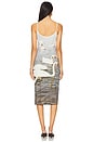 view 4 of 4 Swan Dress in Swan Print