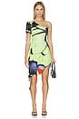 view 1 of 3 VESTIDO DANI in Yellow Swallowtail