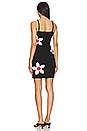 view 3 of 3 Daisy Dress in Black, White & Red