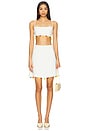view 5 of 6 Mira Skirt in White