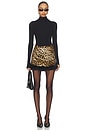 view 5 of 6 Petra Mini Skirt in Leopard
