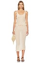 view 5 of 6 MAXIFALDA DE PUNTO MIMI in Off White