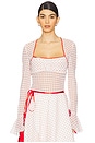 view 1 of 5 Franny Top in Polka Dot
