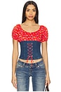 view 1 of 4 Uma Top in Cartoon Ditsy Floral