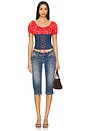 view 4 of 4 Uma Top in Cartoon Ditsy Floral