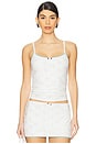 view 1 of 5 Colette Tank Top in Daisy