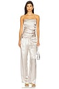 view 6 of 6 Estelle Tube Top in Silver