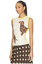view 3 of 5 Collector Dover Tank Top in Weiner Dog