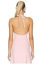 view 3 of 4 Collector Halter Top in Pink