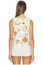 view 3 of 4 Collector Square Tank Top in Shell