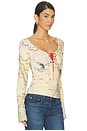 view 2 of 4 Saylor Long Sleeve Top in Treasure Hunt