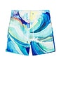 view 4 of 5 SHORT DE BAIN SANO in Blue