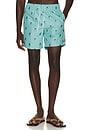 view 1 of 5 SHORT DE BAIN NA in Seafoam