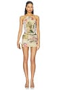 view 1 of 4 Evanna Mini Dress in Multi