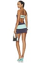 view 4 of 4 VESTIDO EOS COLOR BLOCKED MINI  in Blue
