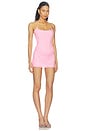 view 2 of 3 Lyza Dress in Baby Pink
