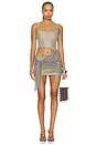 view 1 of 4 Azelma Dress in Silver