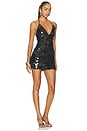 view 2 of 4 ROBE ZANA MINI  in Black Sequin