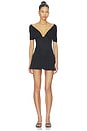 view 1 of 4 Cleo Mini Dress in Black