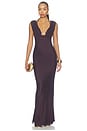 view 1 of 3 Noemi Maxi Dress in Plum