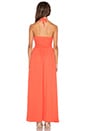 view 3 of 3 Tie Up Maxi Dress in Orange