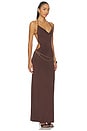 view 4 of 5 Suriya Maxi Dress in Chocolate