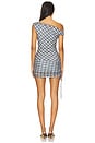 view 3 of 3 Winslow Mini Dress in Blue Check