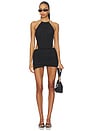 view 1 of 3 Evanna Mini Dress in Black
