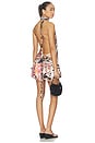 view 4 of 4 Indi Halter Scarf Dress in Animalier Floral