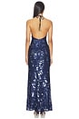 view 3 of 4 Zana Maxi Dress in Blue