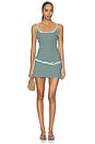 view 1 of 4 ROBE CELESTE MINI in Blue Stripe