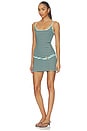 view 2 of 4 ROBE CELESTE MINI in Blue Stripe