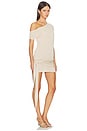 view 2 of 4 VESTIDO OFF SHOULDER in Gold Shimmer