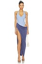 view 1 of 4 ROBE TYANA MAXI in Cornflower