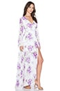 view 2 of 4 Sweet Floral Maxi Dress in Lilac