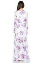view 3 of 4 Sweet Floral Maxi Dress in Lilac