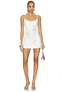 view 1 of 4 Octavia Mini Dress in White