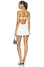 view 3 of 4 Octavia Mini Dress in White