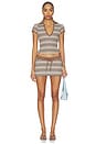 view 5 of 6 Kaydin Skort in Multi Stripe